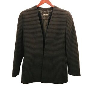 Giorgio Armani Blazer Jacket 40 black wool